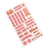 American Crafts - Amy Tangerine - Late Afternoon Embossed Puffy Stickers (39 Piece)