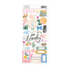 American Crafts - Maggie Holmes - Parasol 6x12 Sheet Sticker (93 Piece)