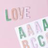 American Crafts - Maggie Holmes - Parasol Foam Alpha Thickers - Amour (117 Piece)