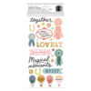 American Crafts - Maggie Holmes - Market Square Phrase Thickers - Together (78 Piece)