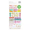 American Crafts - Paige Evans - Splendid Phrase Thickers - This and That (94 Sticker)