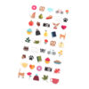 American Crafts - Amy Tangerine - Slice of Life Mini Puffy Stickers (45 Piece)