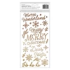 Crate Paper - Busy Sidewalks Phrase Puffy Thickers - Hustle and Bustle (91 Piece)
