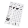 Crate Paper - Maggie Holmes Disc Planner - Clear Stamp (69 Piece)