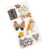 Crate Paper - Fresh Bouquet Embossed Puffy Sticker