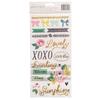American Crafts - Maggie Holmes - Garden Party Puffy Thickers - Lovely (70 Piece)