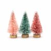 Crate Paper - Hey, Santa Wire Brush Trees - Multicolor (6 Piece)