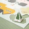 Crate Paper - Holly Jolly Holiday - 3D Christmas Village Specialty Paper (2 sheets)
