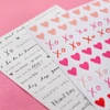 Crate Paper - La La Love Phrases Sticker (128 Piece)