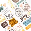 Crate Paper - Magical Forest Phrase Thickers - Brave (58 Piece)