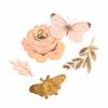 Crate Paper - Maggie Holmes - Marigold Floral Ephemera (44 Piece)