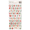 Crate Paper - Mittens and Mistletoe Alpha Thickers - Warm and Cozy