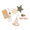 Crate Paper - Snowflake Layered Tags (12 Piece)