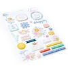 Pinkfresh Studio - Joyful Day Puffy Stickers