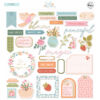 Pinkfresh Studio - Lovely Blooms Ephemera Pack