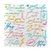 Pinkfresh Studio - My Favorite Story Puffy Phrase Stickers