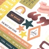 Heidi Swapp - Honey & Spice 6x12 Stickers (55 Piece)