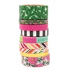 Pink Paislee - 5th and Monaco Washi Tape (8 Piece)