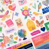 American Crafts - Paige Evans - Go the Scenic Route 6x12 Sticker Sheet (86 Piece)