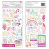 Pink Paislee - Summer Lights 6x12 Chipboard