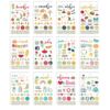Simple Stories - Best Year Ever 4x6 Clear Stickers (12 Pieces)
