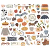 Simple Stories - Cozy Days Bits & Pieces (65 pieces)