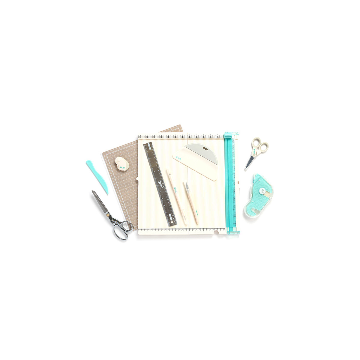 We R Memory Keepers Mini Tool Kit Rose - Outils De Scrapbooking Et Loisirs Créatifs