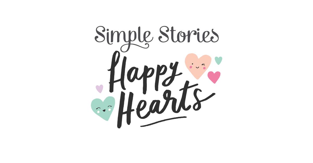 Simple Stories - Happy Hearts Foam Stickers