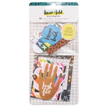 American Crafts - Amy Tangerine - Brave and Bold Ephemera (40 Piece)