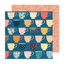 American Crafts - Paige Evans - Bungalow Lane 12x12 Paper 6 American Crafts - Paige Evans - Bungalow Lane 12x12 Paper 6