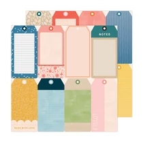 American Crafts - Paige Evans - Bungalow Lane 12x12 Paper 22 American Crafts - Paige Evans - Bungalow Lane 12x12 Paper 22