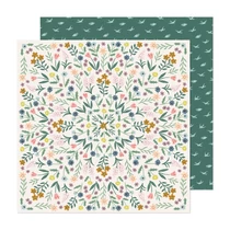 American Crafts - Maggie Holmes - Market Square 12x12 Paper - Flower Shop American Crafts - Maggie Holmes - Market Square 12x12 Paper - Flower Shop