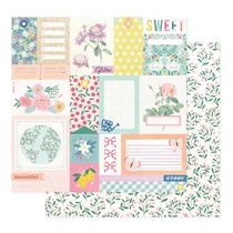 American Crafts - Sketchbook 12x12 scrapbook papír - The Story American Crafts - Sketchbook 12x12 scrapbook papír - The Story