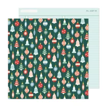 Crate Paper - Busy Sidewalks 12x12 Paper - Deck the Halls Crate Paper - Busy Sidewalks 12x12 Paper - Deck the Halls