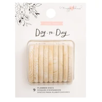 Crate Paper - Maggie Holmes Disc Planner - Wood Disc - Medium (9 Piece) Crate Paper - Maggie Holmes Disc Planner - Wood Disc - Medium (9 Piece)