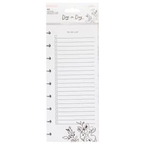 Crate Paper - Maggie Holmes Disc Planner - Double-Sided Note Pad - Shopping and To Do List (60 Sheets) Crate Paper - Maggie Holmes Disc Planner - Double-Sided Note Pad - Shopping and To Do List (60 Sheets)