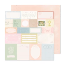 Crate Paper - Gingham Garden 12x12 Paper - Souvenir