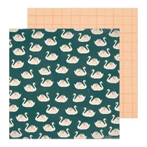 Crate Paper - Maggie Holmes - Heritage 12x12 Patterned Paper - Allie Crate Paper - Maggie Holmes - Heritage 12x12 Patterned Paper - Allie