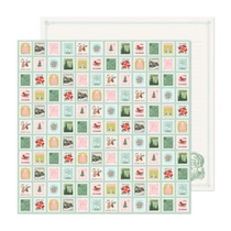 Crate Paper - Mittens and Mistletoe 12x12 Paper - Dear Santa
