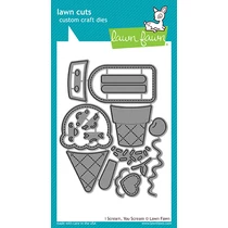 Lawn Fawn Die Set - I Scream, You Scream