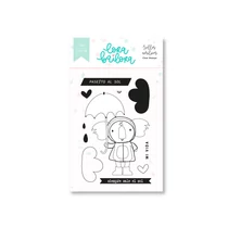 Lora Bailora - Abril Stamp - The Sun Always Comes Out Lora Bailora - Abril Stamp - The Sun Always Comes Out