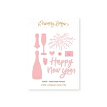 Lora Bailora - December Vibes vágókés - Happy New Year Lora Bailora - December Vibes vágókés - Happy New Year