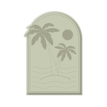 Mintopia - Pensacola Wax Stamp - Palm Trees