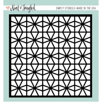 Neat & Tangled Stencil - Geometric Circles  Neat & Tangled Stencil - Geometric Circles