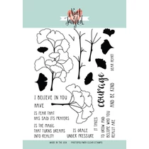 Neat and Tangled Stamp Set - Have Courage