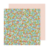 American Crafts - Jen Hadfield - Reaching Out 12x12 Paper - Here For You American Crafts - Jen Hadfield - Reaching Out 12x12 Paper - Here For You