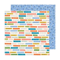 American Crafts - Jen Hadfield - Reaching Out 12x12 scrapbook papír - Stick Together American Crafts - Jen Hadfield - Reaching Out 12x12 scrapbook papír - Stick Together