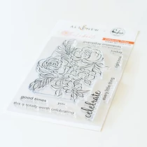 Pinkfres Studio + Altenew - Celebrate 4x6 Stamp Set - Celebrate Today