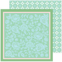Pinkfresh Studio - Flower Market 12x12 scrapbook papír - Handkerchief