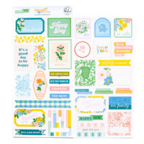 Pinkfresh Studio - Flower Market Cardstock Stickers